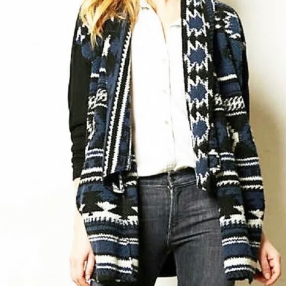 Anthropologie Sweaters - Anthropologie Dolan size S Aztec southwestern cardigan